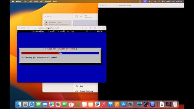 How to install and run Kali Linux on MacBook Air M1 using UTM смотреть онлайн