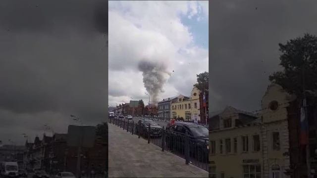 В Сергиевом Посаде прогремел мощный взрыв
