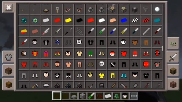 Маикравт мод на костюмы супер гироев смотреть онлайн