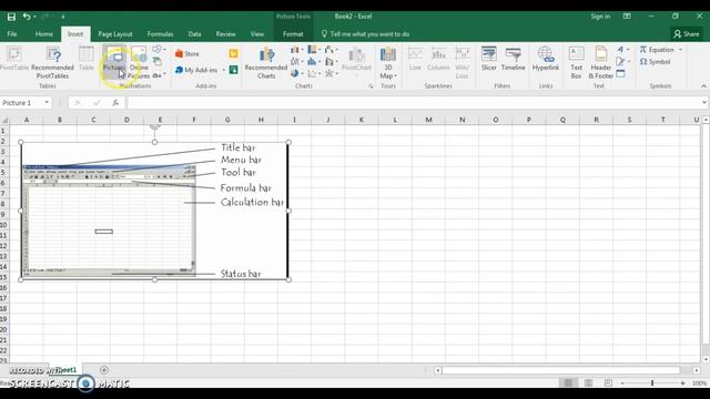MS Excel beginners   1 - Basic introduction (Bars, Cells, Row, Columns, Magnifiers, Cell address)