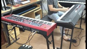 Nord Stage 3 vs Roland RD 2000|Flagship Pianos - sounds comparison