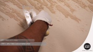 Royale Play Lithos Dune Beige Finish – application video Eng