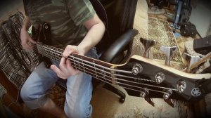 Чёрный Обелиск - "Полночь" (Bass Playalong Cover)