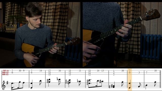 "Тема Хедвига" на балалайке (разбор) / "Hedwig's Theme" on the balalaika (tutorial)