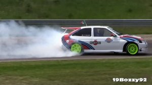 Ford Escort RS Cosworth RWD Drifting!!