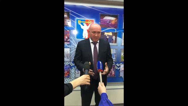 Депутат Госдумы Сергей Натаров в Норильске