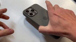 Official Apple iPhone 15 Pro Max Silicone Case with MagSafe - Clay Review