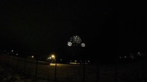 открытие гостиницы Родина(Rodina), салют в Сортавала