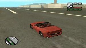 GTA SA Mod Ferrari California Free Roof