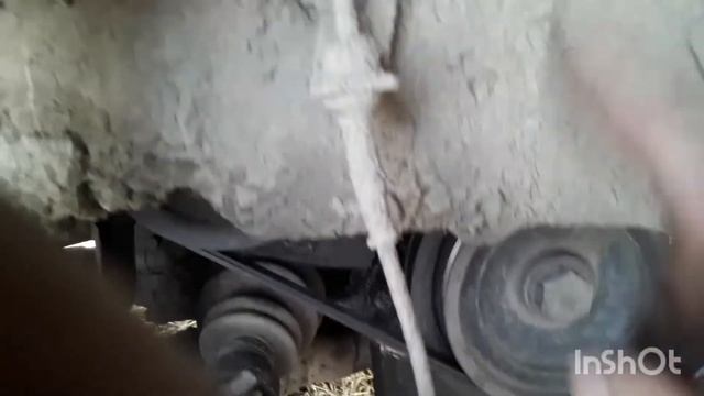 Замена короткого ремня генератора.Ниссан Вингроад. смотреть онлайн