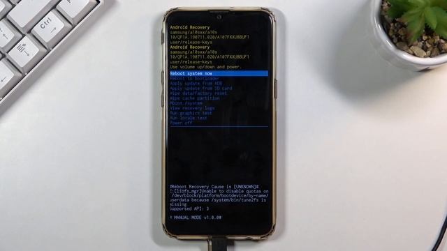 How to Wipe Cache Partition in SAMSUNG Galaxy A10s – Reset Cache Files