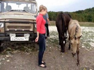 Горы Кавказа. Прогулка на УАЗе из Геленджика.