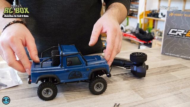 RC Land Rover D90 Pickup - Hobby Plus CR 24 Crawler - Unboxing смотреть онлайн