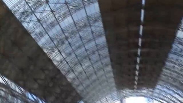 Устройство кровли на дебаркадере Киевского вокзала