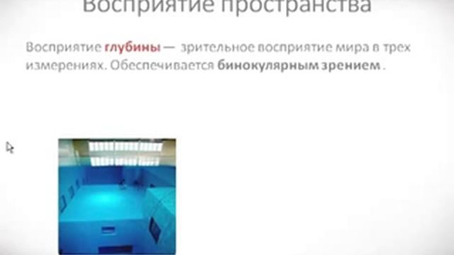Психология урок 19 Виды восприятия