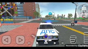😱Реальная жизнь В симулятор Автомобиля 2 Устроился на работу Полицию|Car simulator 2 (С голосом)