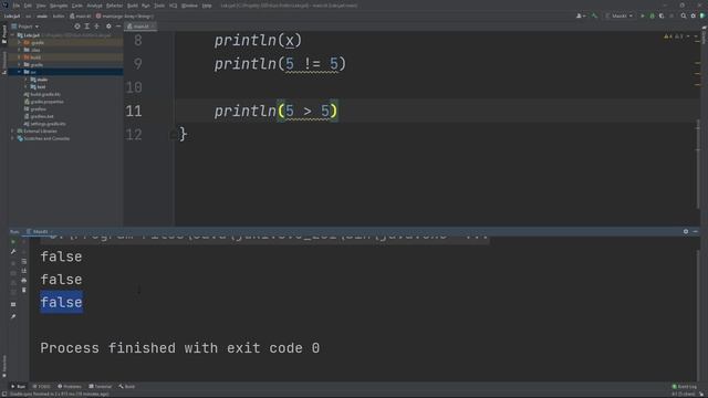 4. Kurs Kotlin - Operatory porównania смотреть онлайн