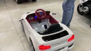Детский электромобиль BMW 3G. Полный обзор. Видео детского электромобиля