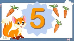 ??Изучаем Цифры и цвет +весёлые стишки???видио урок для детей от 0-3??