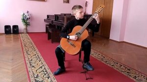 Гитарист-композитор Игорь Шошин. Пьеса для гитары "Вечер в Гуте".