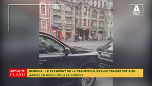 🔴 BURKINA : LE PRÉSIDENT DE LA TRANSITION IBRAHIM TRAORÉ EST BIEN ARRIVÉ EN RUSSIE