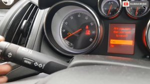 Vauxhall Opel Zafira C Tourer Change Engine Oil Soon Light Reset || Vauxhall Service Light Reset
