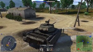 Т 44 100/War Thunder/Обычный бой
