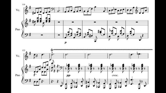 Nepomuceno, Alberto (1864 - 1920) Tarantella, para Violoncelo e Piano (1908) смотреть онлайн