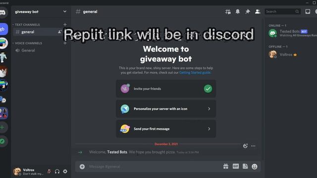 HOW TO MAKE GIVEAWAY BOT WITH BUTTONS IN DISCORD WITHOUT CODING?!?! | 2021