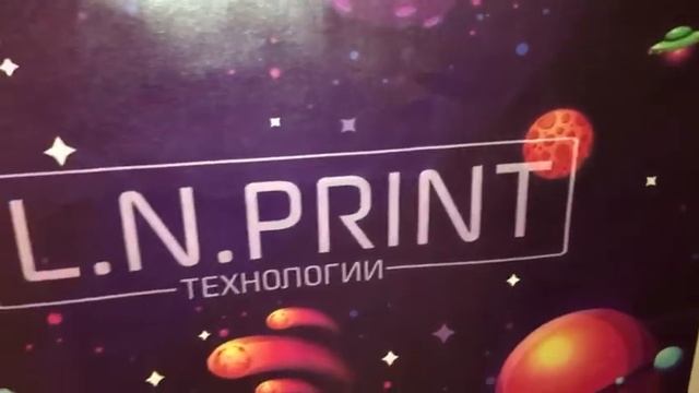 Пример печати на обоях принтером LN PRINT S4 от клиента из России смотреть онлайн