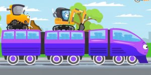 Смешные машинки 5 серия | Мультики про машинки Синий трактор, Монстр Трак, Пожарная | Развивающие