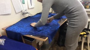 Платье для размера 52-54 , крой , пошив и первая примерка