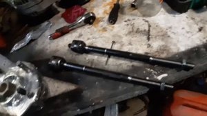 додж караван новые рулевые тяги , новая стутупица