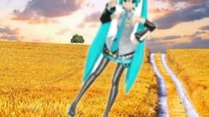 Танцы и песня от Мику хатсуне!