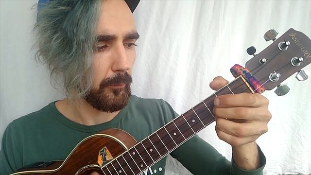 Как начать импровизировать на укулеле играя простым боем и добавлять ноты - туториал от Антонио смотреть онлайн