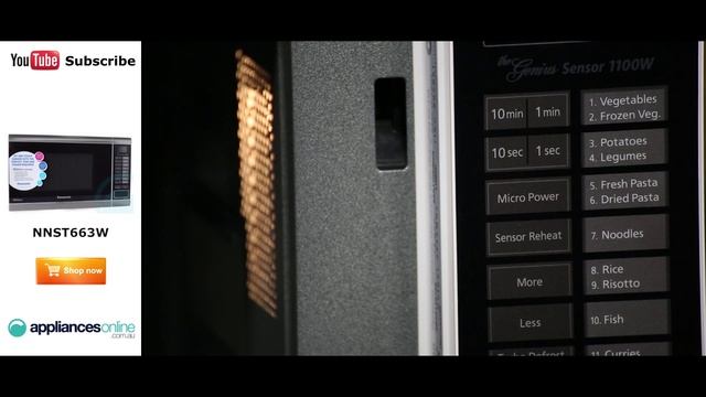 Panasonic Microwave NNST663W reviewed by product expert - Appliances Online смотреть онлайн