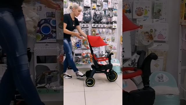 Сложение Doona Liki Trike S3. Можно любоваться вечно ?.  #DoonaLikiTrike #doona #складнойвелосипед