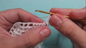 Небольшая филейная салфетка. Часть 1. Вязание крючком.