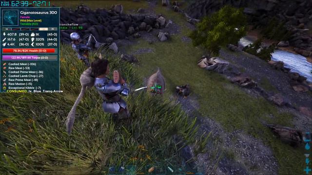 Trying To Tame A Giga And Find Artifacts!!!!! Ark Survival Evolved Lost Island смотреть онлайн