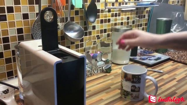 Готовим капучино дома в красивой кружке со своими фотографиями смотреть онлайн