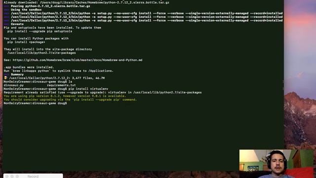 Getting a Python development environment set up on Mac OS X