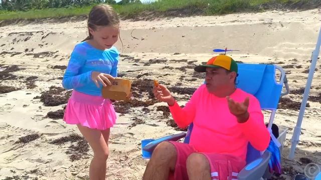 Настя и весёлые истории про развлечения на пляже смотреть онлайн