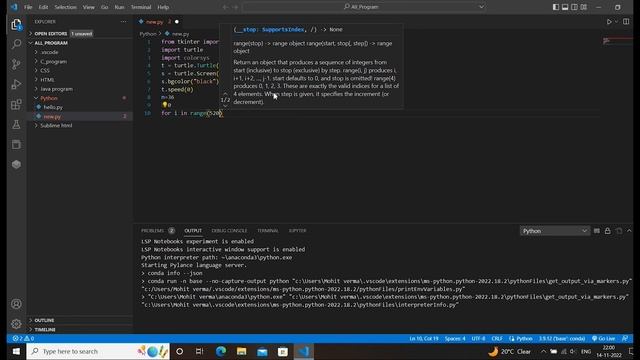 Amazing Design Pattern in Python | Design in turtle