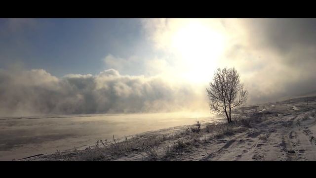 [МузКлип] "Горящее море". Туман на водохранилище | Красноярское море смотреть онлайн
