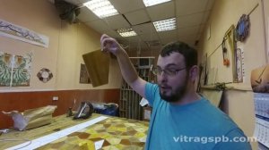 Монтаж витража. Маленькая хитрость