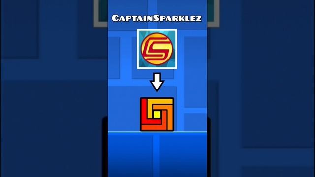 Youtuber icon setups in Geometry dash