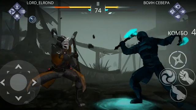 Shadow fight 3. Босс на невозможно. Прохождение Мира Джун. Воин Севера. смотреть онлайн