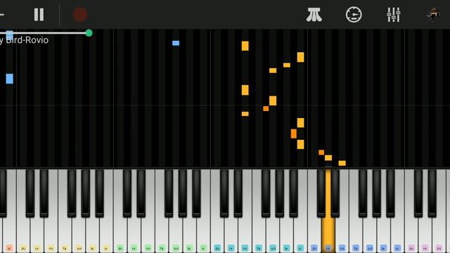 Angry birds theme piano tutorial смотреть онлайн