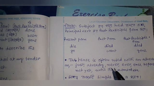 12th English Speaking Class || Structure & Use of Past Perfect  Tense....