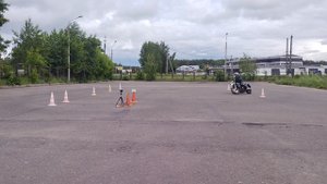 Gymkhana 2022 stage 2 / Афиногенов Алексей Honda CB400SF / heat4